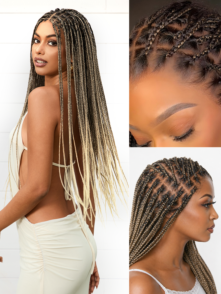 🔥Last Day:81% Off🔥Salon Braids HD Lace Knotless Wig