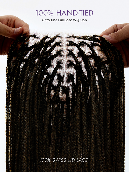 🔥Last Day:81% Off🔥Salon Braids HD Lace Knotless Wig