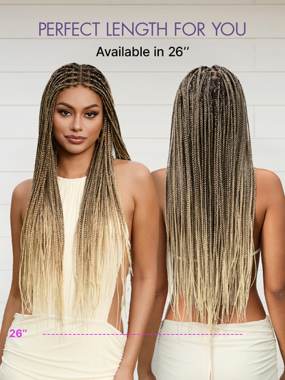 🔥Last Day:81% Off🔥Salon Braids HD Lace Knotless Wig