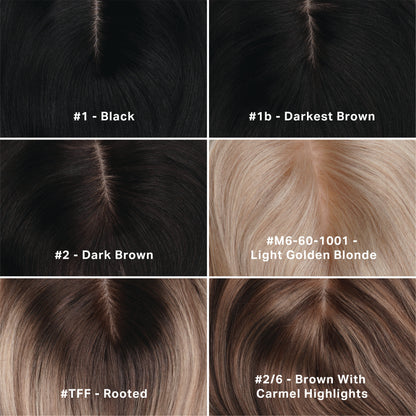 🔥 Last Day — 90% OFF Silk Base Hair Topper